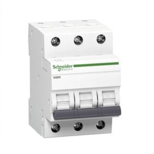 Schneider Electric Nadproudový jistič C 25A 3P 6kA K60N-C25-3 Acti9