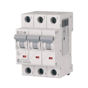 Eaton Nadproudový jistič C 25A 3p 6kA