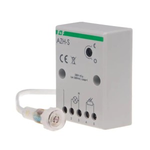 F&F Filipowski Soumrakový automat 16A 230V 2-1000 Lux IP20/65