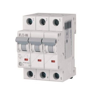 Eaton Nadproudový jistič C 63A 3P 6kA