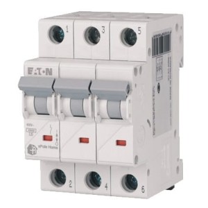 Eaton Nadproudový jistič C 40A 3P 6kA HN-C40/3 xPole Home
