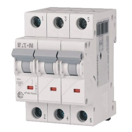 Eaton Nadproudový jistič C 40A 3P 6kA HN-C40/3 xPole Home GPV-401-213