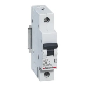 Legrand Nadproudový jistič B 10A 1P 6kA RX3