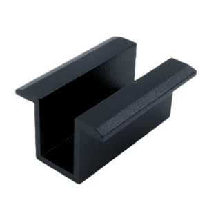 Střední svorka H24 Hliník 6060 Otvor M8 lakovaný