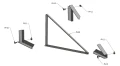 Montážní Trojúhelník - 25 Vertikální 1400x1150x560 PV-09-02 (2)