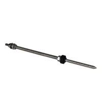 Vrut s Dvojitým Závitem pro Adaptéry a Trojúhelníky - M10x300