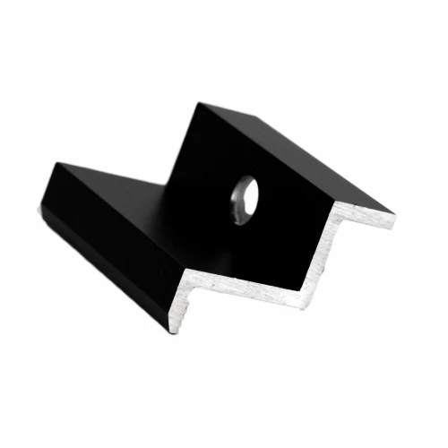 Boční Svorka - Otvor M8 - Hliník 6060 - H32 Eloxovaný PV-03-04