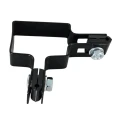 Rohová objímka pro plotové panely 40x60 černá GPV-700-07 (2)
