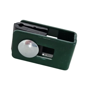 Univerzální objímka držák spojka pro plotové panely zelená