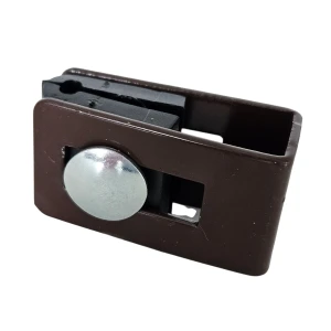 Univerzální objímka držák spojka pro plotové panely hnědá