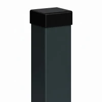 Plotový sloupek 80x80x2 mm, délka 2,4 mb, šedá antracit