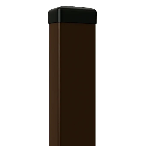 Plotový sloupek 60x40x1,2 mm, délka 2,4 m, hnědý GPV-700-68 (1)