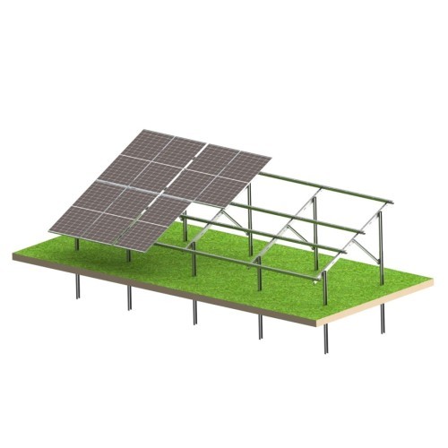 Pozemní fotovoltaická konstrukce Ultra Strong 16 panelů - Systém montáže N2V GPV-N2V-US16 (1)