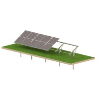 Solární KIT T1V Strong – pozemní konstrukce PV pro 8 panelů