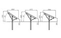 Pozemní fotovoltaická konstrukce Ultra Strong 4 panely - Systém montáže T1V GPV-T1V-US4 (3)
