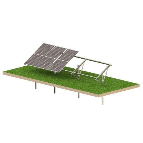 Pozemní fotovoltaická konstrukce Ultra Strong 6 panelů - Systém montáže T1V GPV-T1V-US6 (1)