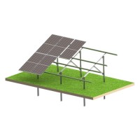 Solární KIT N2V Light - pozemní konstrukce PV na 12 panelů