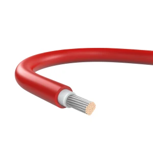 Kabel pro fotovoltaické instalace H1Z2Z2-K třída D 10mm červený