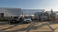 Přístřešek pro auto Fotovoltaická bouda VICA pro 3 vozidla Carport 2+1 moduly GPV-105-09 (3)