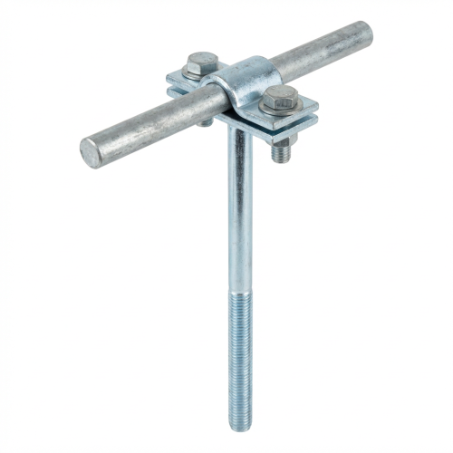 Držák na drát zašroubovací h=12cm pozinkovaný galvanicky 000-150 (1)