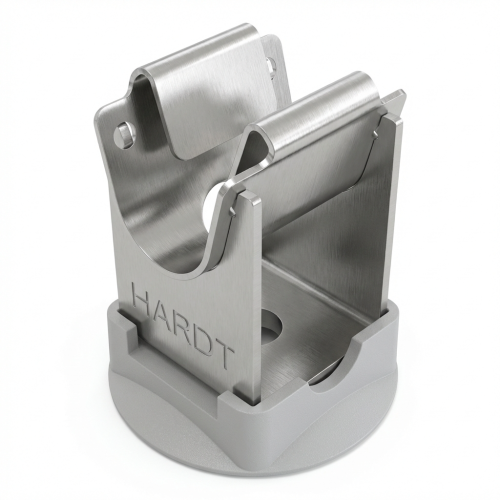 Nízký sloupek na drát s plastovou patkou h=20mm nerezová ocel kyselinovzdorná 000-149 (1)