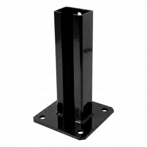 Patka sloupku plotu 60x40 černá RAL 9005 pozinkovaná