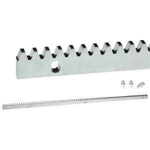 Ocelový ozubený hřeben pro samonosné posuvné brány L1000X8