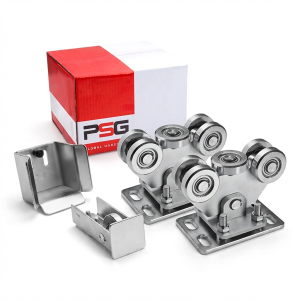 Sada vozíků pro samonosné posuvné brány + příslušenství KIT pro lištu 70