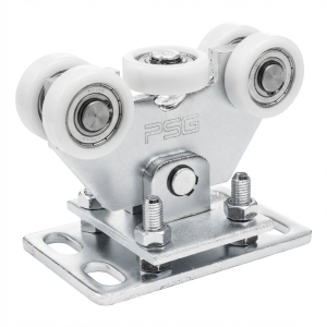 Sada nylonových vozíků pro samonosné posuvné brány + příslušenství KIT pro lištu 80