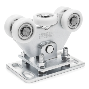 Pojízdný vozík 80 kladky plast