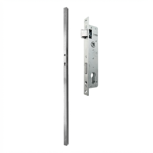 Sloupek 40x40x1,5x1500 mm s kazetou a zámkem 90/20