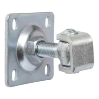 Nastavitelný závěs se štítkem M16 80x80x3 mm, oko pozinkované