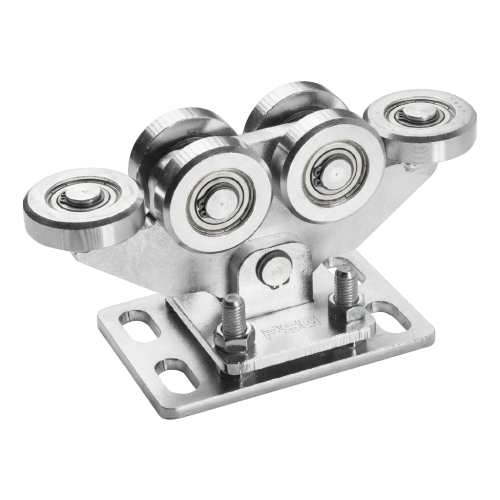 Pojezdný vozík pro samonosné posuvné brány 80/6 ocelové kladky 000-254 (1)