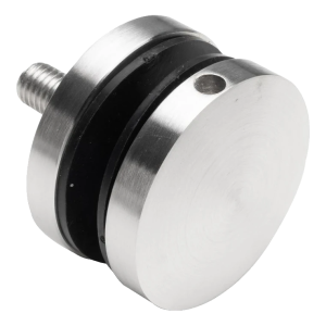 Bodový držák skla fi 50/8/M10x50, sklo 8-17,52 mm, AISI 304, plochý systém, satén