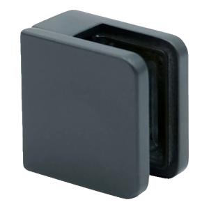 Držák skla 45x45x26 mm antracit sklo 6-10,76 mm zamak plochý systém lakovaný
