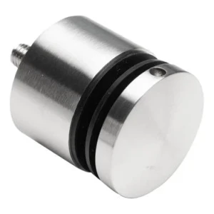 Bodový držák skla fi 50/30/M10x70 sklo 8-17,52 mm AISI 304 plochý systém satén