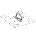 Upevňovací Deska pro Střešní Krytinu 375x375mm CWL PV-27-02 (9)