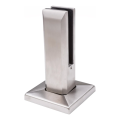 Svislý držák skla spigot 50x50/100x100 mm sklo 12-17,52 mm AISI 304 satén 000-291 (3)