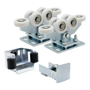 Sada vozíků 80 (6-kladkové, nylonové kladky) KIT pro posuvné brány s příslušenstvím
