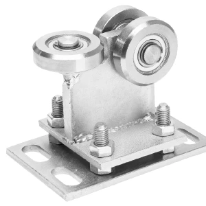 Pojezdný vozík 80 3 kladky ocelový pro lehké samonosné posuvné brány