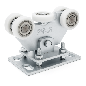 Pojezdný vozík 70 pro posuvnou bránu kyvný 5 kladek z plastu