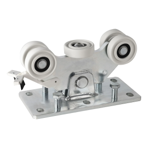 Pojezdný vozík pro hliníkový profil 5-kladkový z plastu