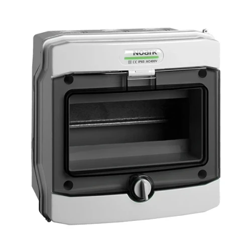 Plastové Instalační Pouzdro, Povrchová Montáž, IP65, 1 Řada, 8 Moduly PV-200-101493
