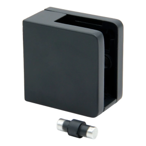 Držák skla 45x45x26 mm pro rovný povrch s konzolou antracitový