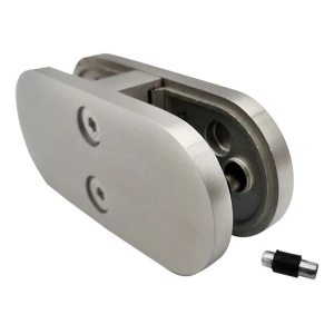 Držák skla 6-12,76 mm 180° 106x45x30 mm pin AISI 304 satén