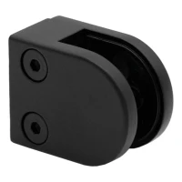 Držák skla 6-10,76 mm 50x40x26 mm pin zamak lakovaný systém plochý černý