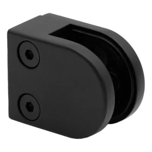 Držák skla 6-10,76 mm 50x40x26 mm pin zamak lakovaný systém plochý černý