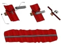Hliníkový profil 221cm 40x40 pro kladívkové šrouby Anodizovaný PV-01-08-AN (2)
