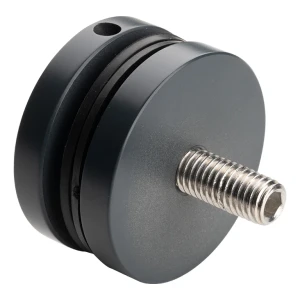 Bodový držák sklo 8-17,52mm fi 50/8/M10x50 AISI304 plochý systém antracit