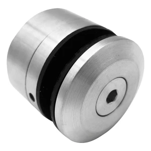 Bodový držák sklo 8-16,76mm fi 48/26/M10x38 na imbus AISI304 satén plochý systém